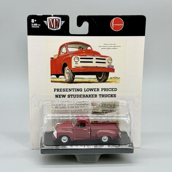 M2 Machines Other - M2 Machines Diecast 1954 Studebaker 3R Truck Limited Edition of 8480